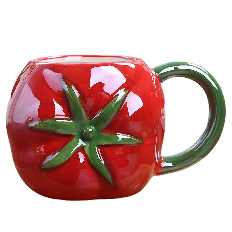 Coffee Tea Difference - Creative Fruit Shape Mug Ceramic Coffee