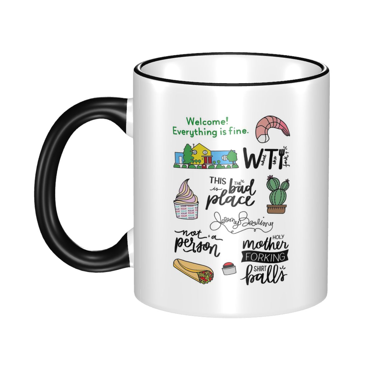 Coffee Tea Place - The Good Place TV Show Art