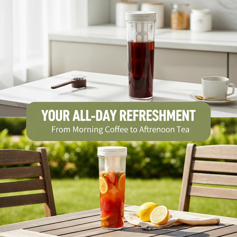 Cold Brew Bottle - 1L Manual Cold Brew Coffee Maker