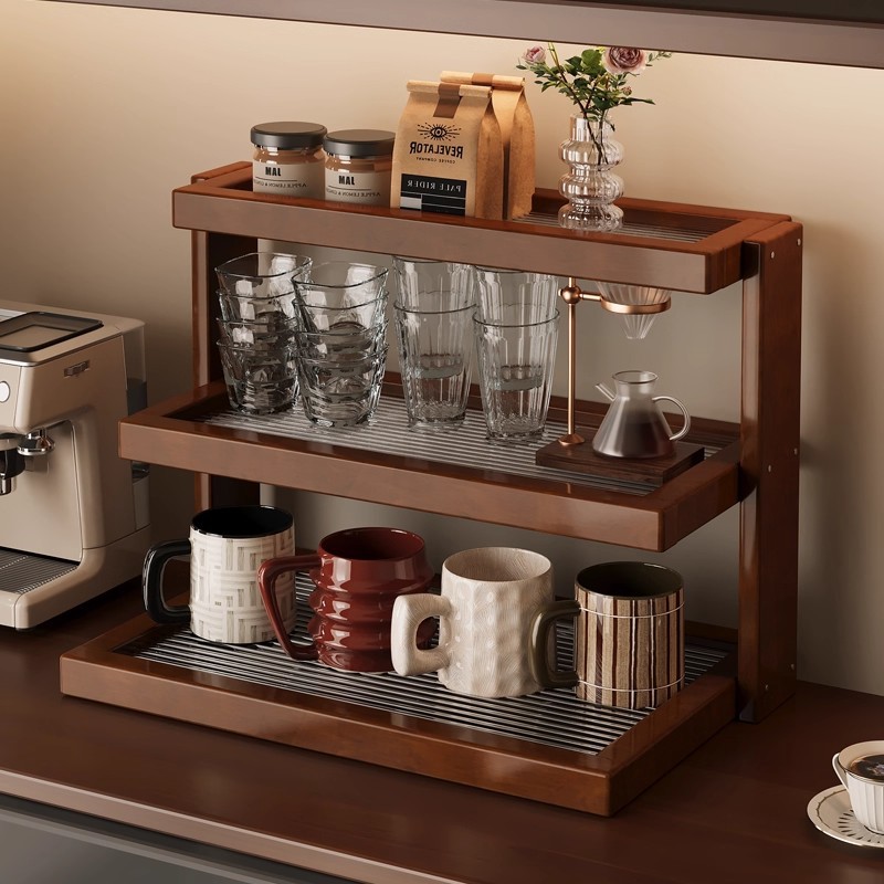 Coffee Tea Place - Desktop cup holder, shelf, dining table,
