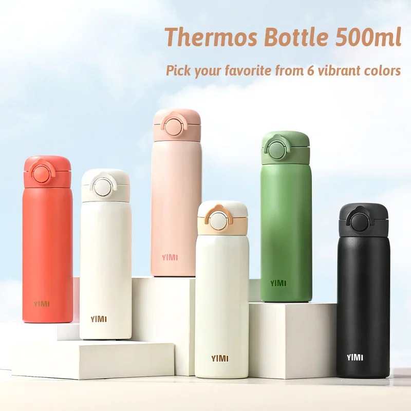 Cold Brew Bottle - 500ML Thermos Bottle Vacuum Flasks Tumbler