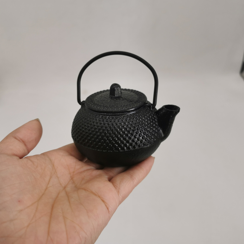 Cast Iron Teapot - 100ml Mini Japanese Tetsubin Cast Iron