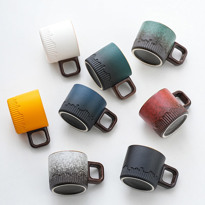 Coffee Tea Difference - Different Glaze Designs Concentrated Tea Coffee