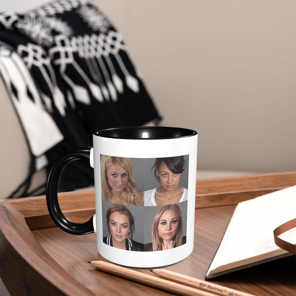 Iconic Mugshot Mug Funny Ceram - Coffee Tea Icon ulasan dan harga