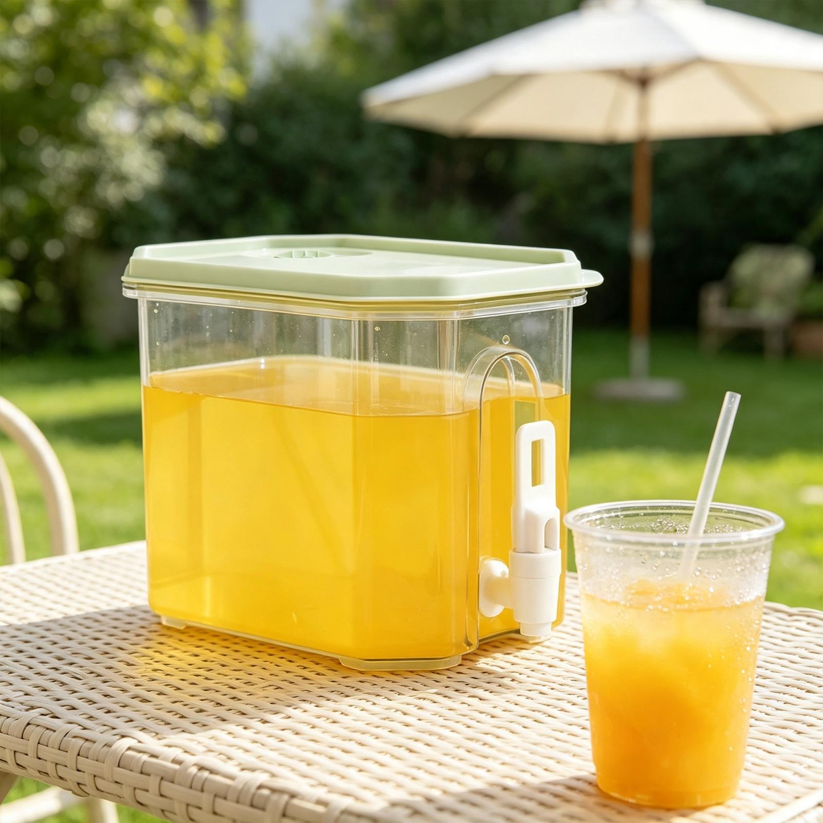 Glass Drink Dispenser 3.5L Lea - Cold Brew Bottle ulasan dan harga
