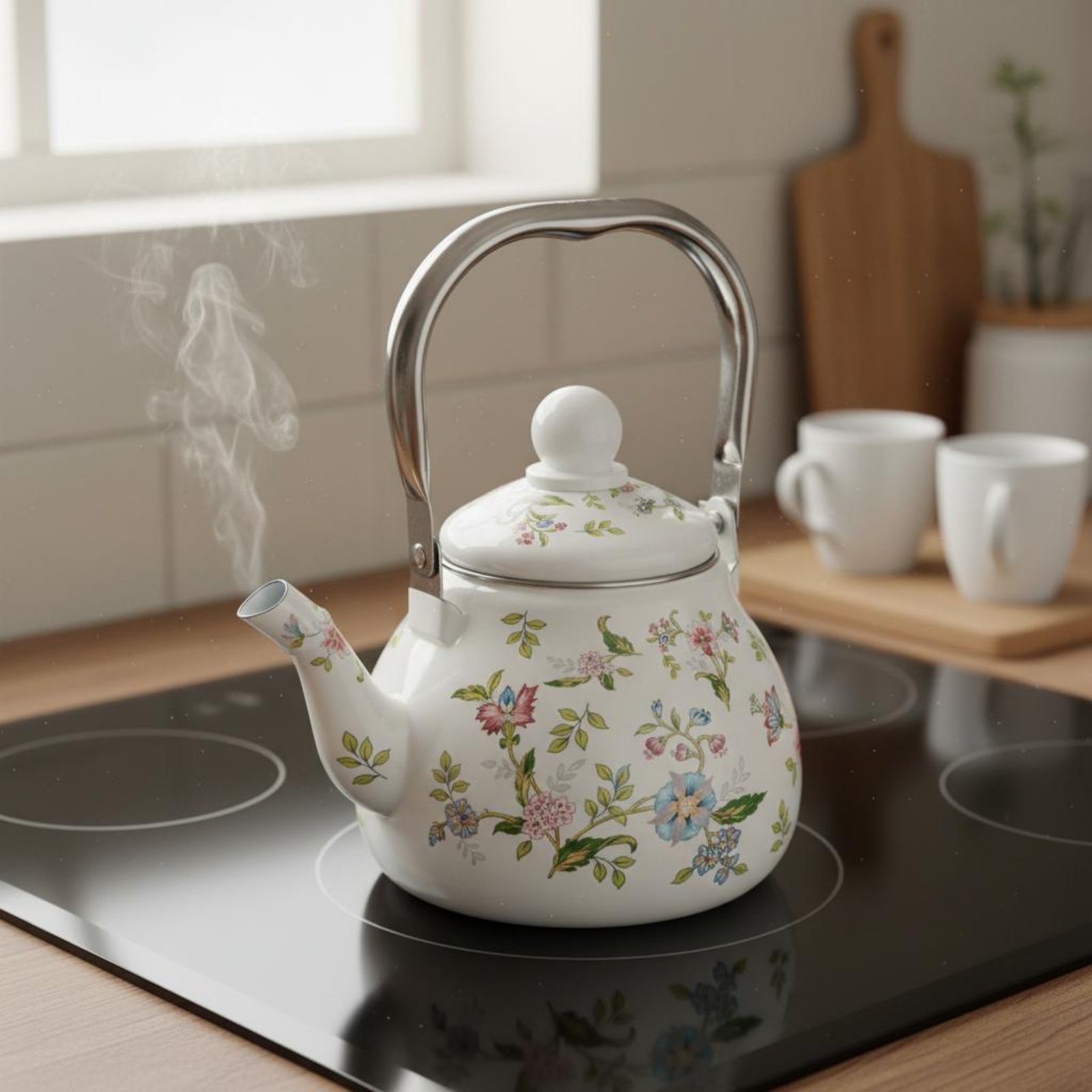 Enamel Tea Kettle Induction Co - Cast Iron Teapot ulasan dan harga