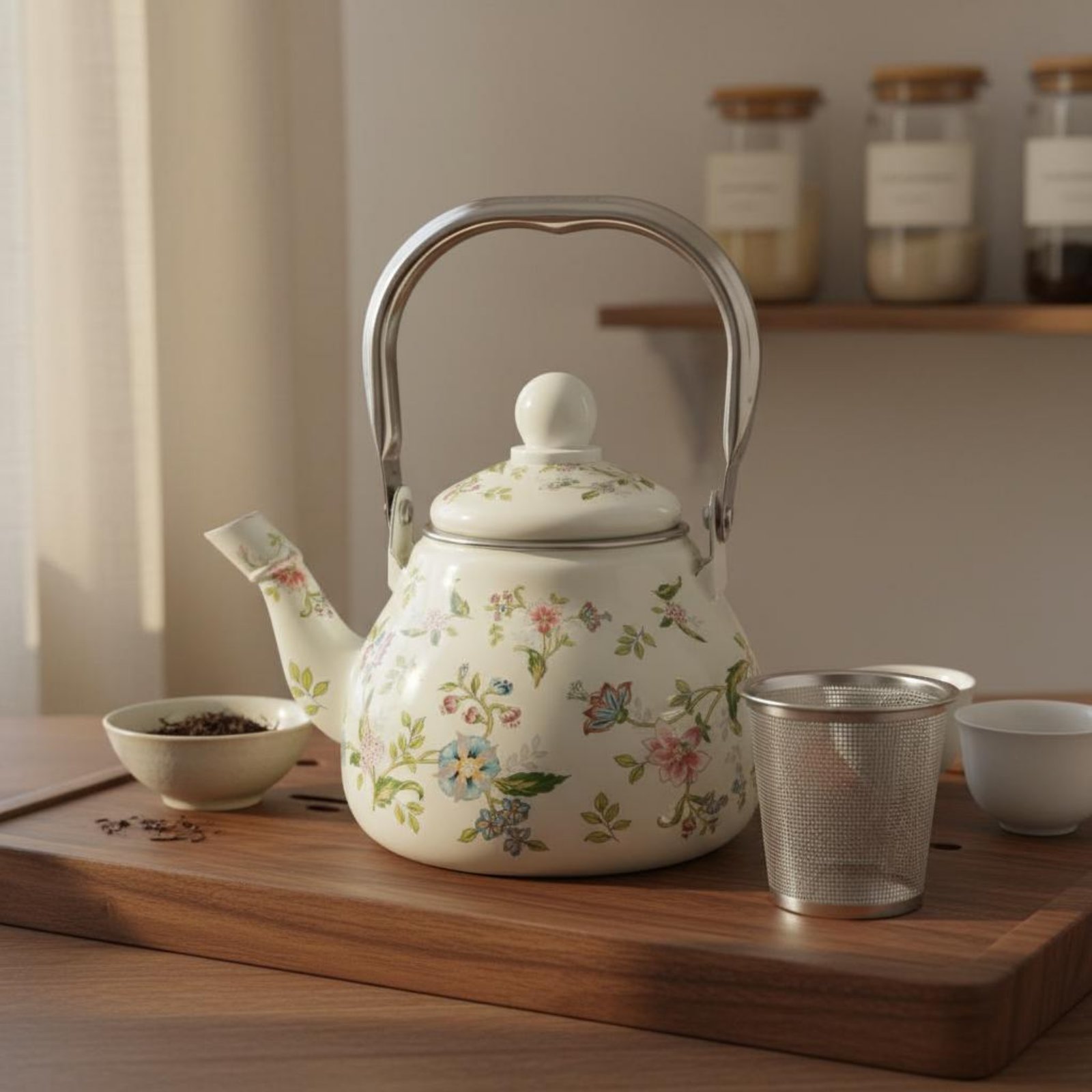 Enamel Tea Kettle Induction Co - Cast Iron Teapot ulasan dan harga