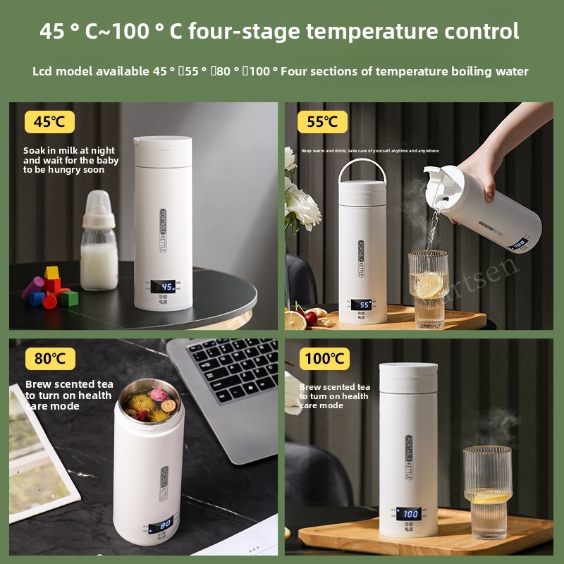 500ML Electric Kettles Portabl - Coffee Tea Menu ulasan dan harga