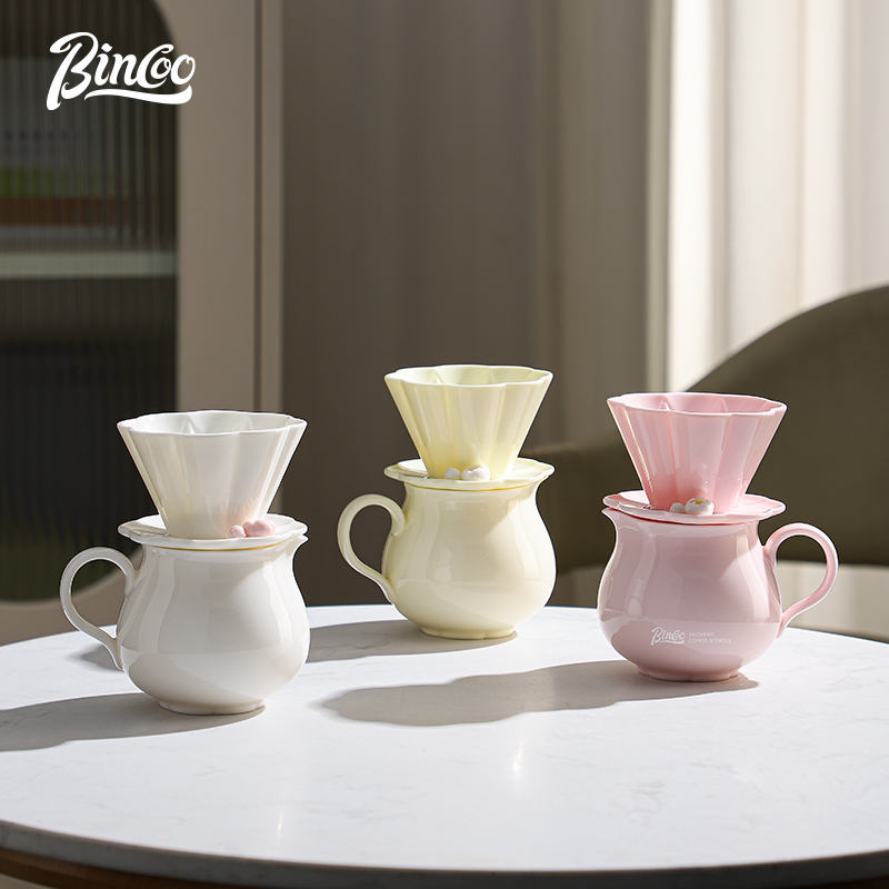 Bincoo-Ceramic Hand Brewing Po - Coffee Tea Pot ulasan dan harga