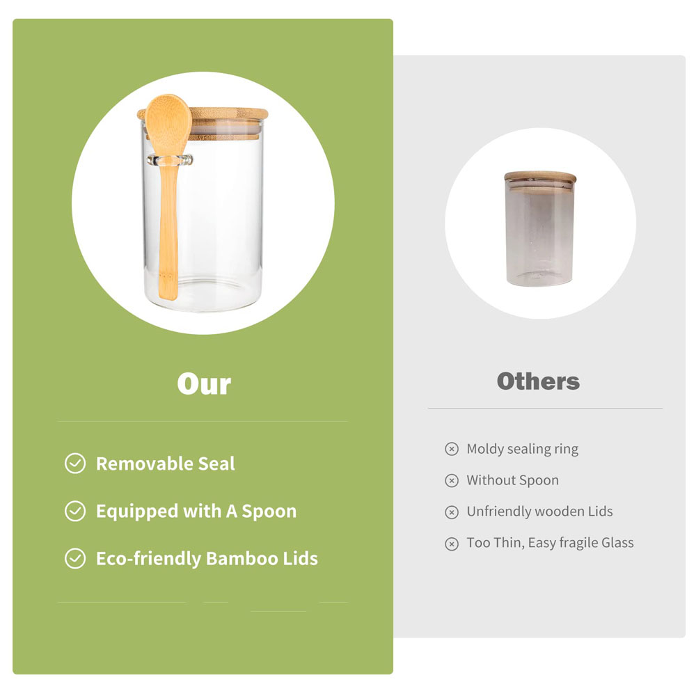 Airtight Food Storage Plastic  - Coffee Tea Canister Set ulasan dan harga