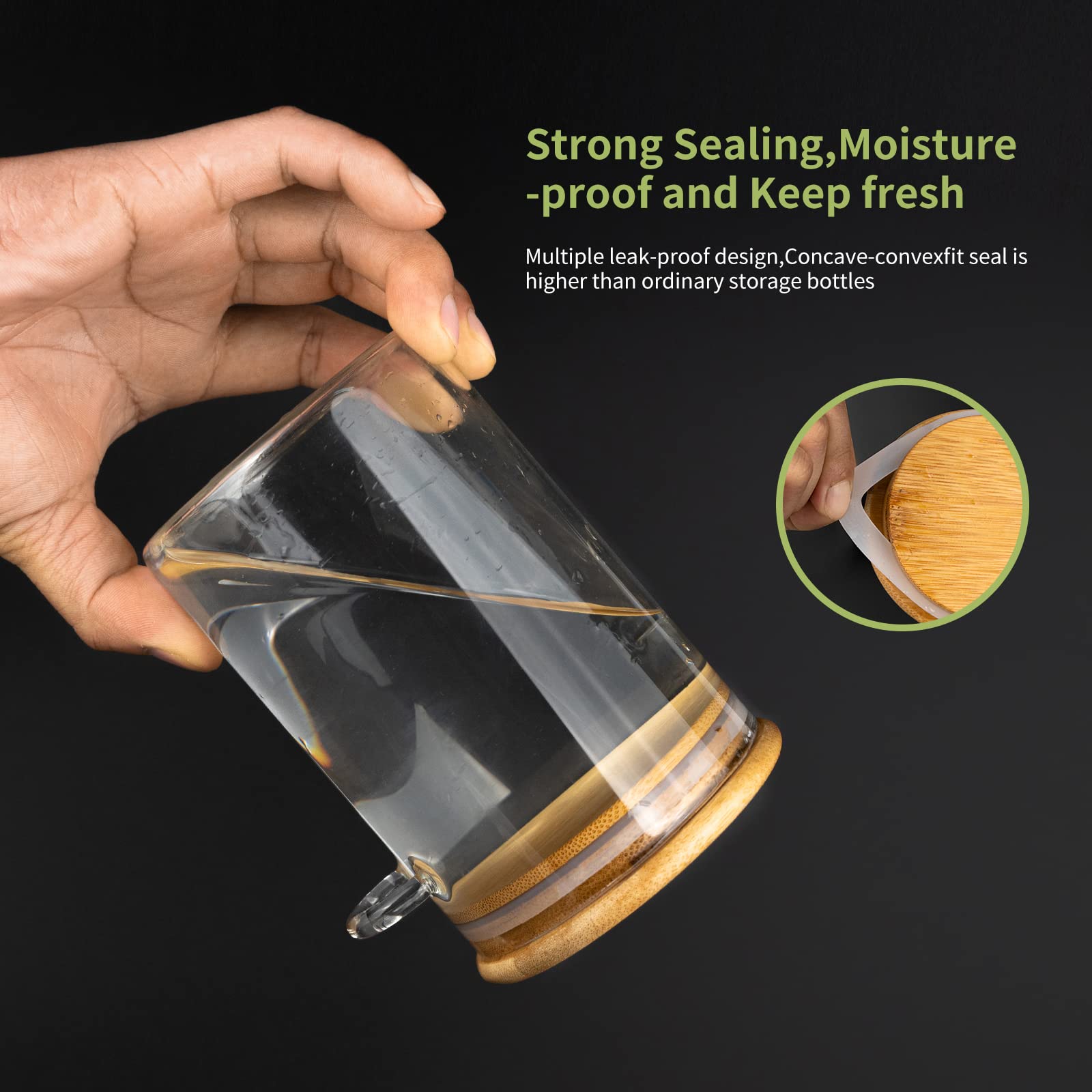 Airtight Food Storage Plastic  - Coffee Tea Canister Set ulasan dan harga