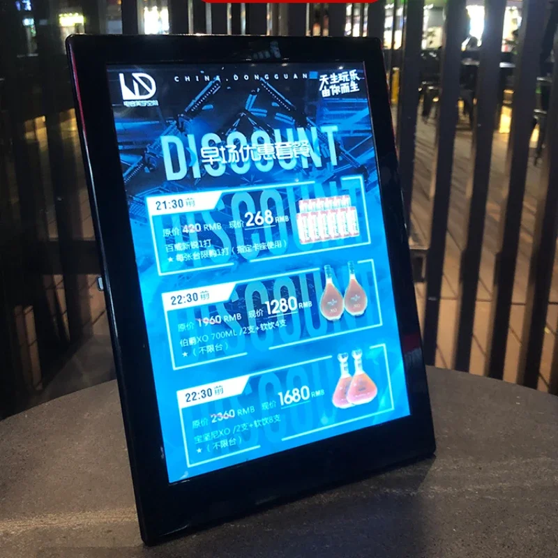 Illuminated LED Wine List Disp - Coffee Tea Menu ulasan dan harga