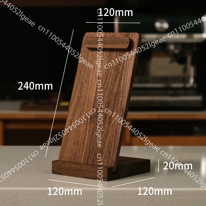 Black walnut desktop display c - Coffee Tea Menu ulasan dan harga