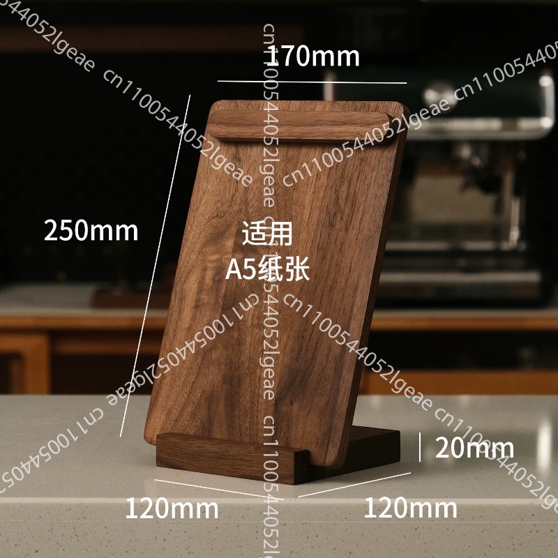 Black walnut desktop display c - Coffee Tea Menu ulasan dan harga