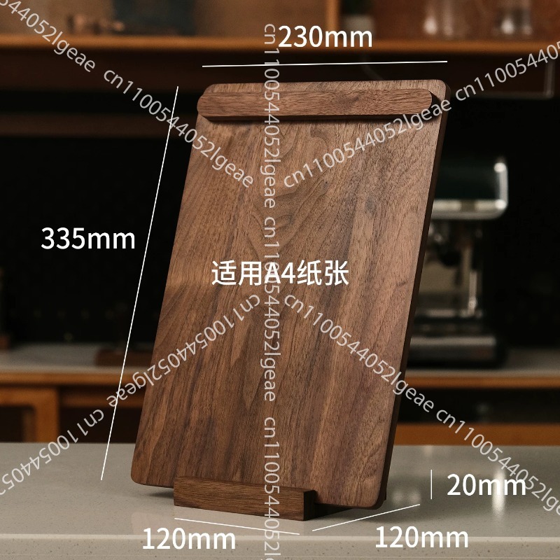 Black walnut desktop display c - Coffee Tea Menu ulasan dan harga