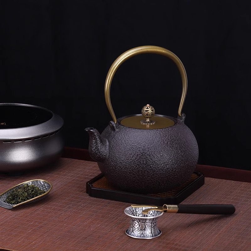 Japanese Cast Iron Teapot 1.2L - Cast Iron Teapot ulasan dan harga