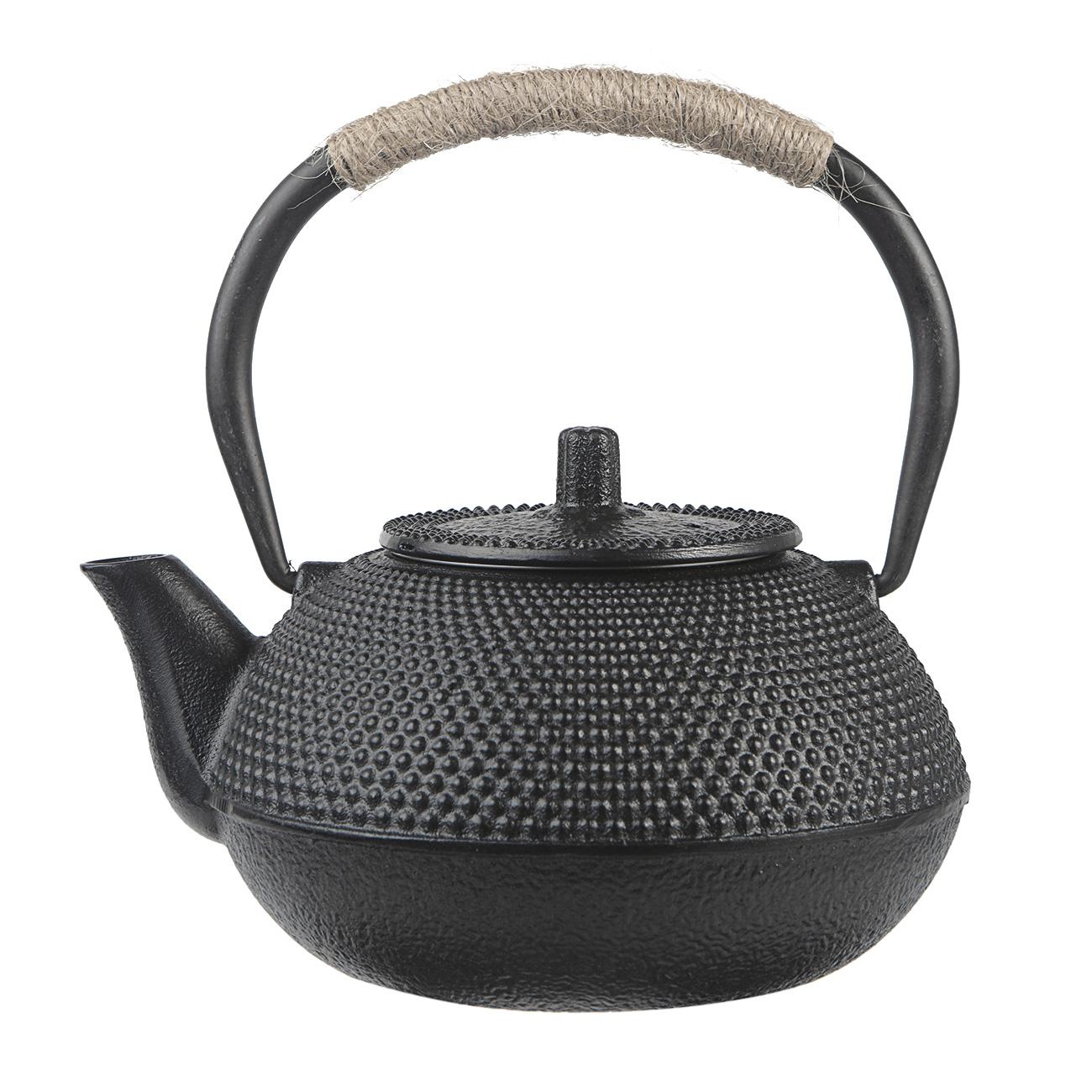 300/650ML Handmade  Antique Ca - Cast Iron Teapot ulasan dan harga