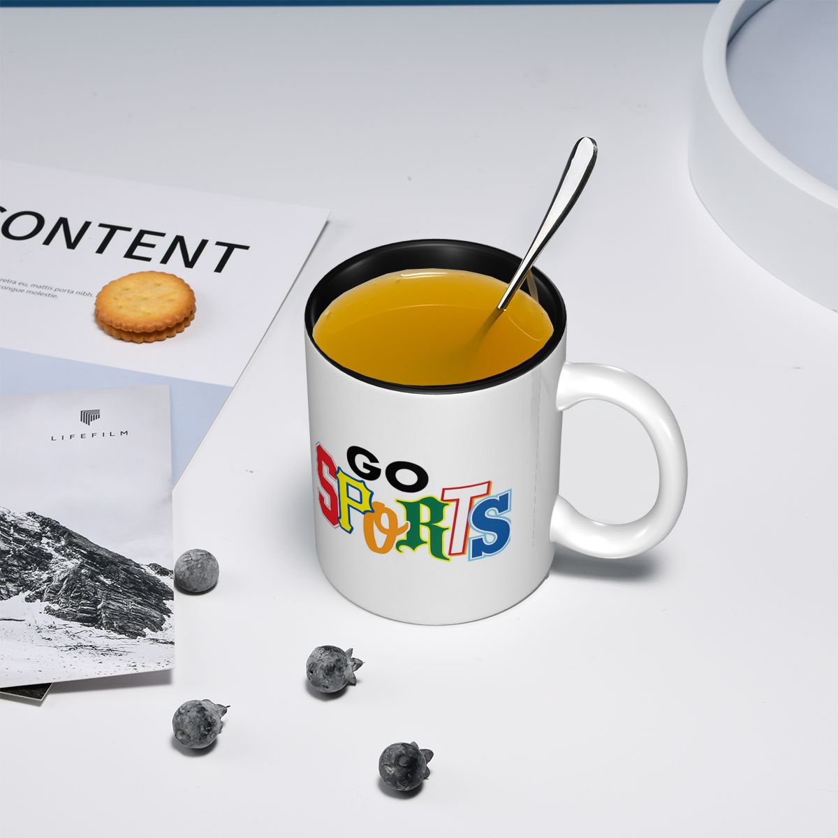 Go Sports Different Font Style - Coffee Tea Difference ulasan dan harga