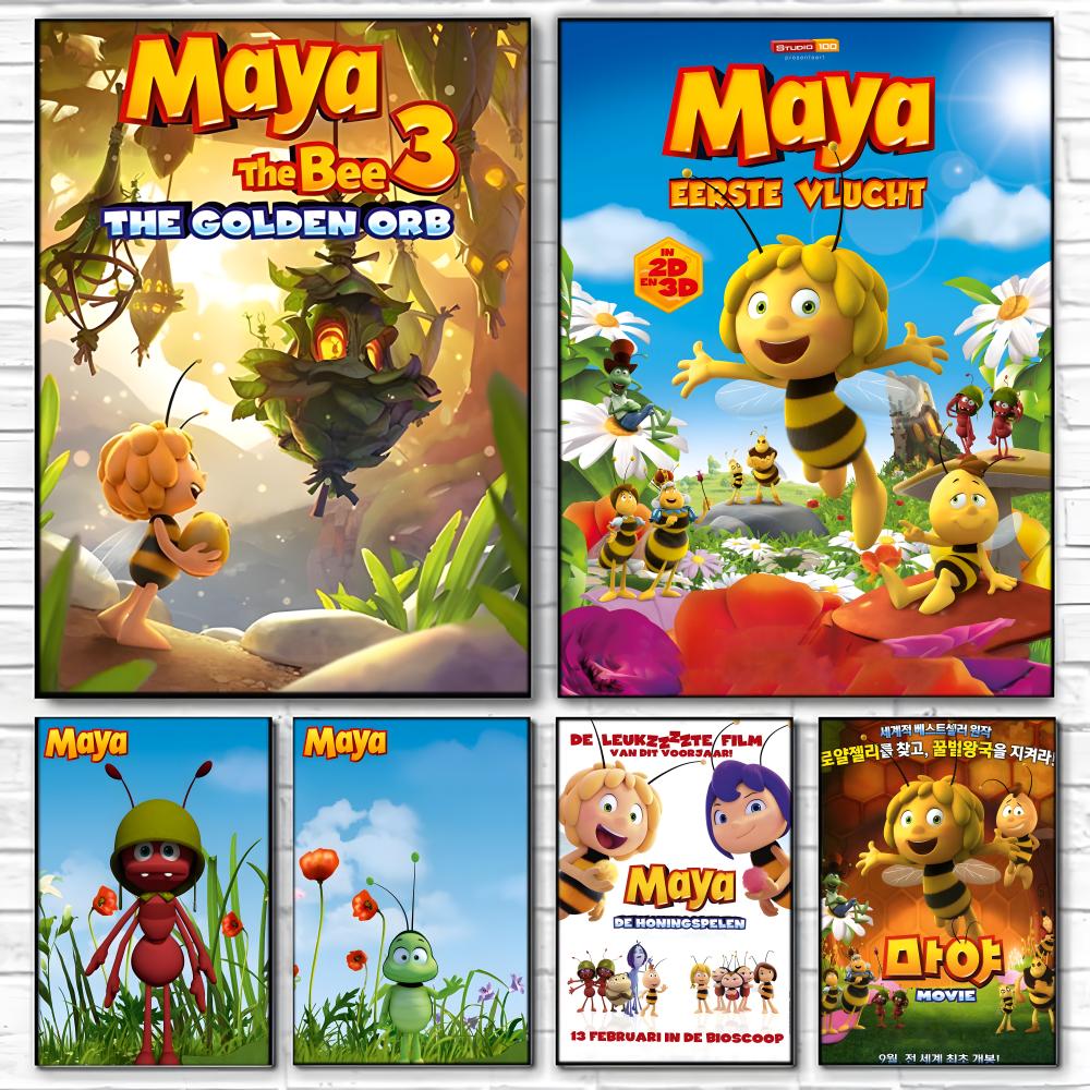 Cartoon M-Mayas the Bees Poste - Maya Coffee & Tea Ulasan ulasan dan harga