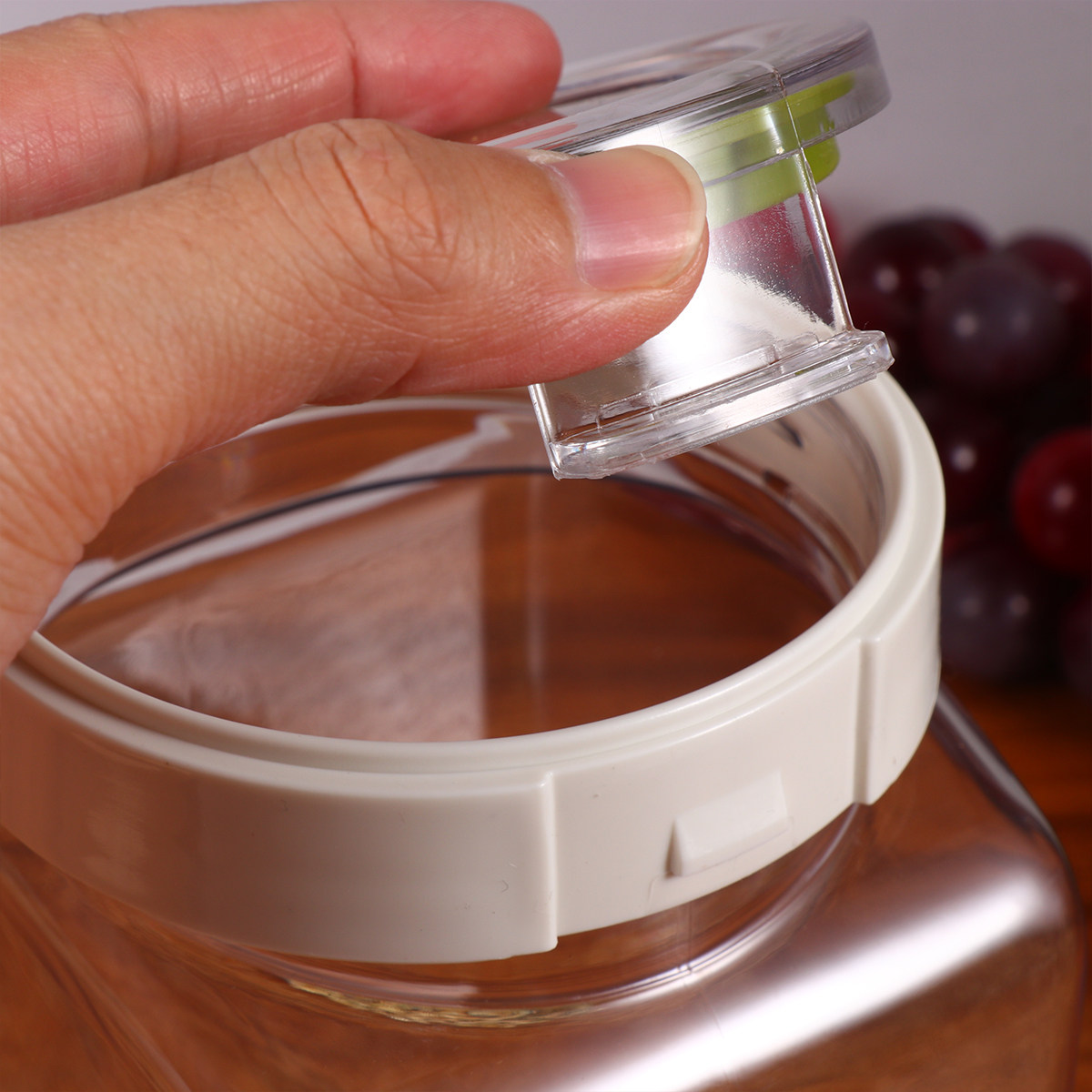 1.1L Airtight Food Storage Jar - Coffee Tea Canister Set ulasan dan harga