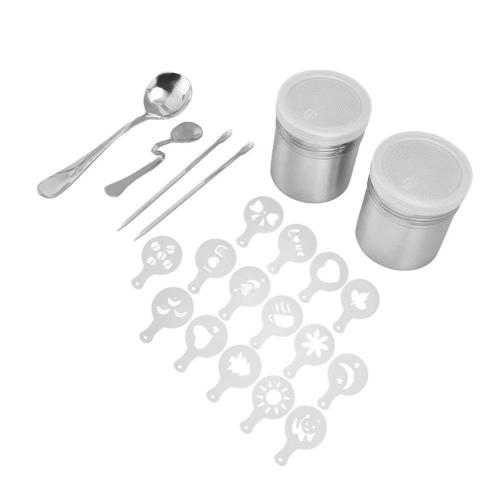 Stainless Steel Latte Art Pen  - Coffee Stencil Art ulasan dan harga