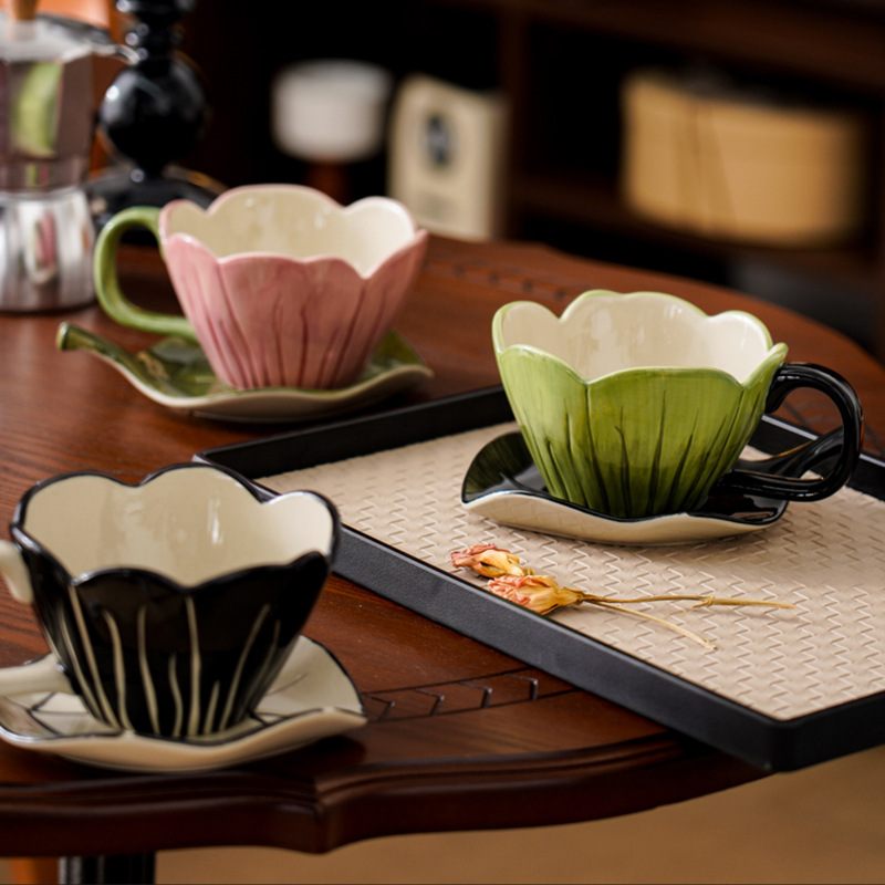 Irregular Hand-painted Coffee  - Mug Tea Coffee ulasan dan harga