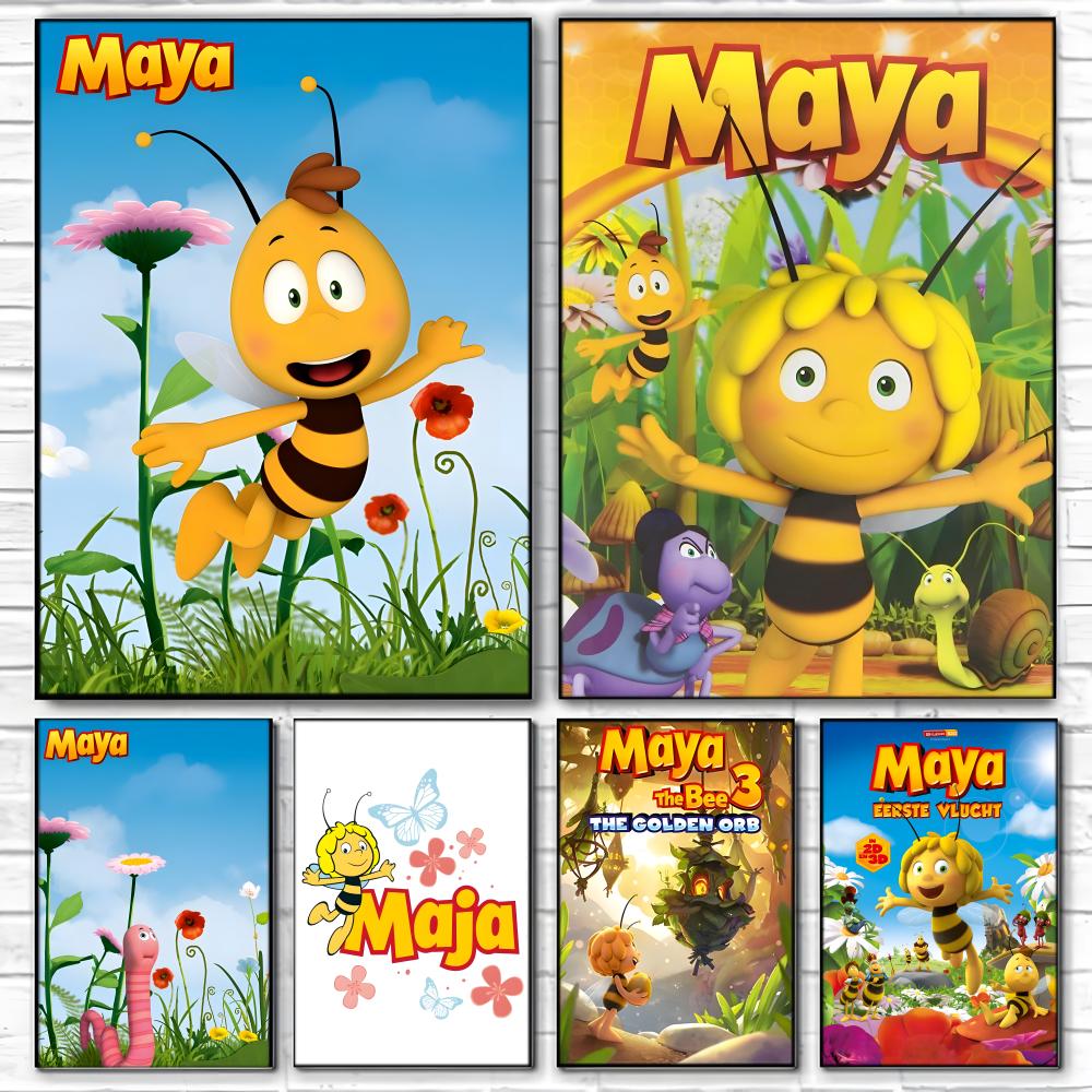 Cartoon M-Maya the Bee Poster  - Maya Coffee & Tea Ulasan ulasan dan harga