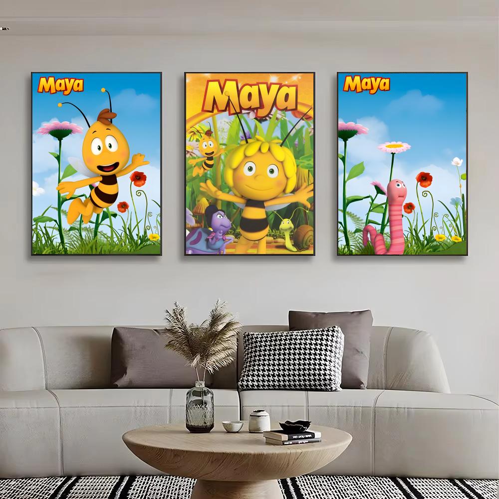 Cartoon M-Maya the Bee Poster  - Maya Coffee & Tea Ulasan ulasan dan harga