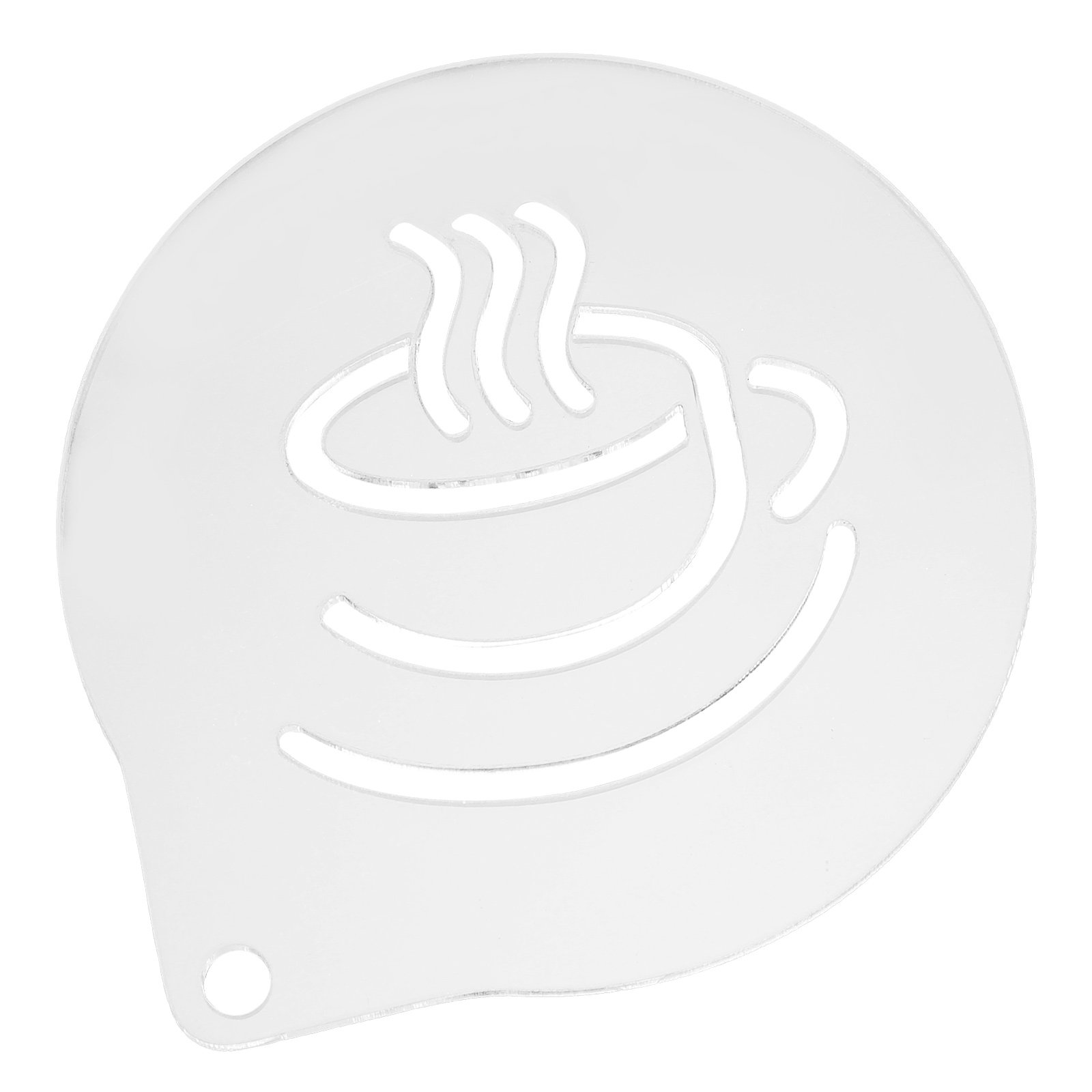 Lightweight Acrylic Coffee Ste - Coffee Stencil Art ulasan dan harga