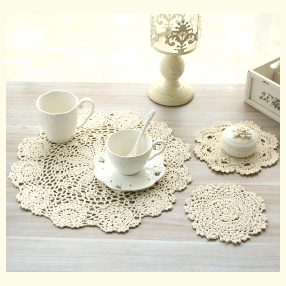 Modern Cotton Placemat Cup Coa - Coffee Tea Place ulasan dan harga