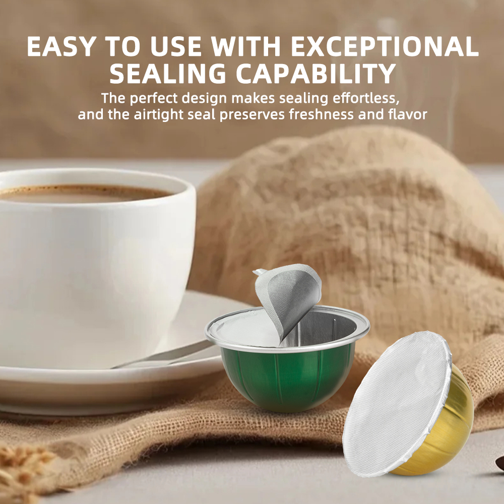 100PCS Self-adhesive Aluminum  - Coffee Tea Difference ulasan dan harga