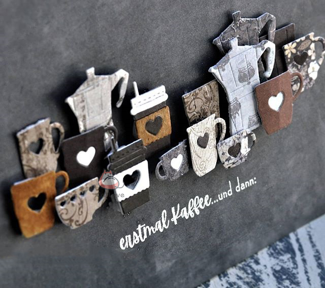 Catlove Coffee Cup Metal Cutti - Coffee Stencil Art ulasan dan harga