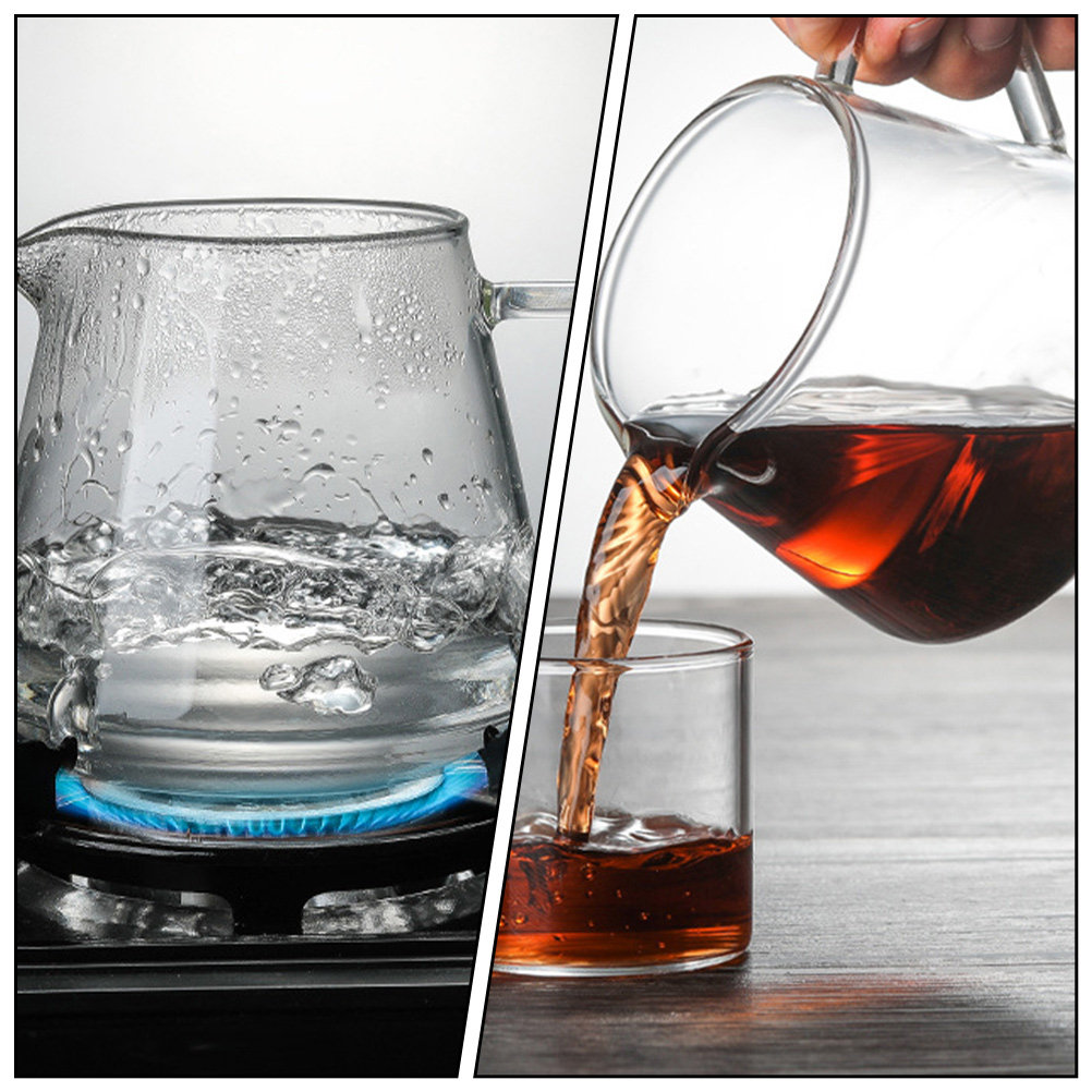 1Pcs 650Ml High Clarity Glass  - Coffee Tea Pot ulasan dan harga