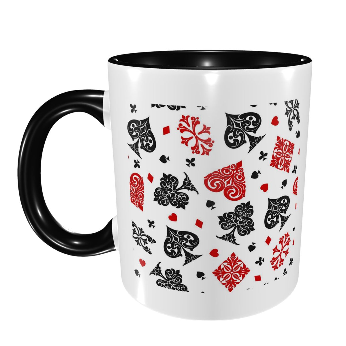 Playing Card Icons Mug Funny C - Coffee Tea Icon ulasan dan harga