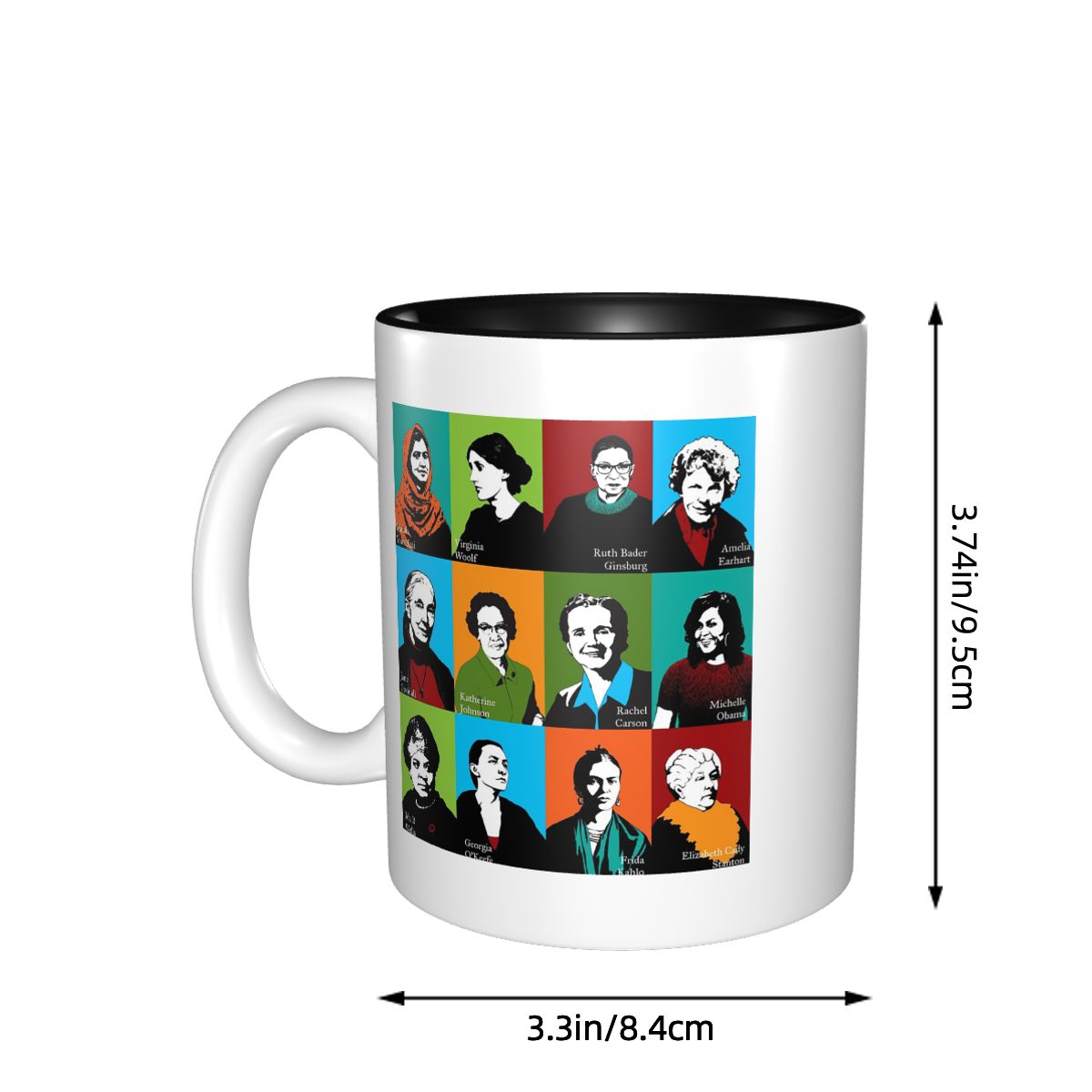 Feminist Icons Mug Funny Ceram - Coffee Tea Icon ulasan dan harga