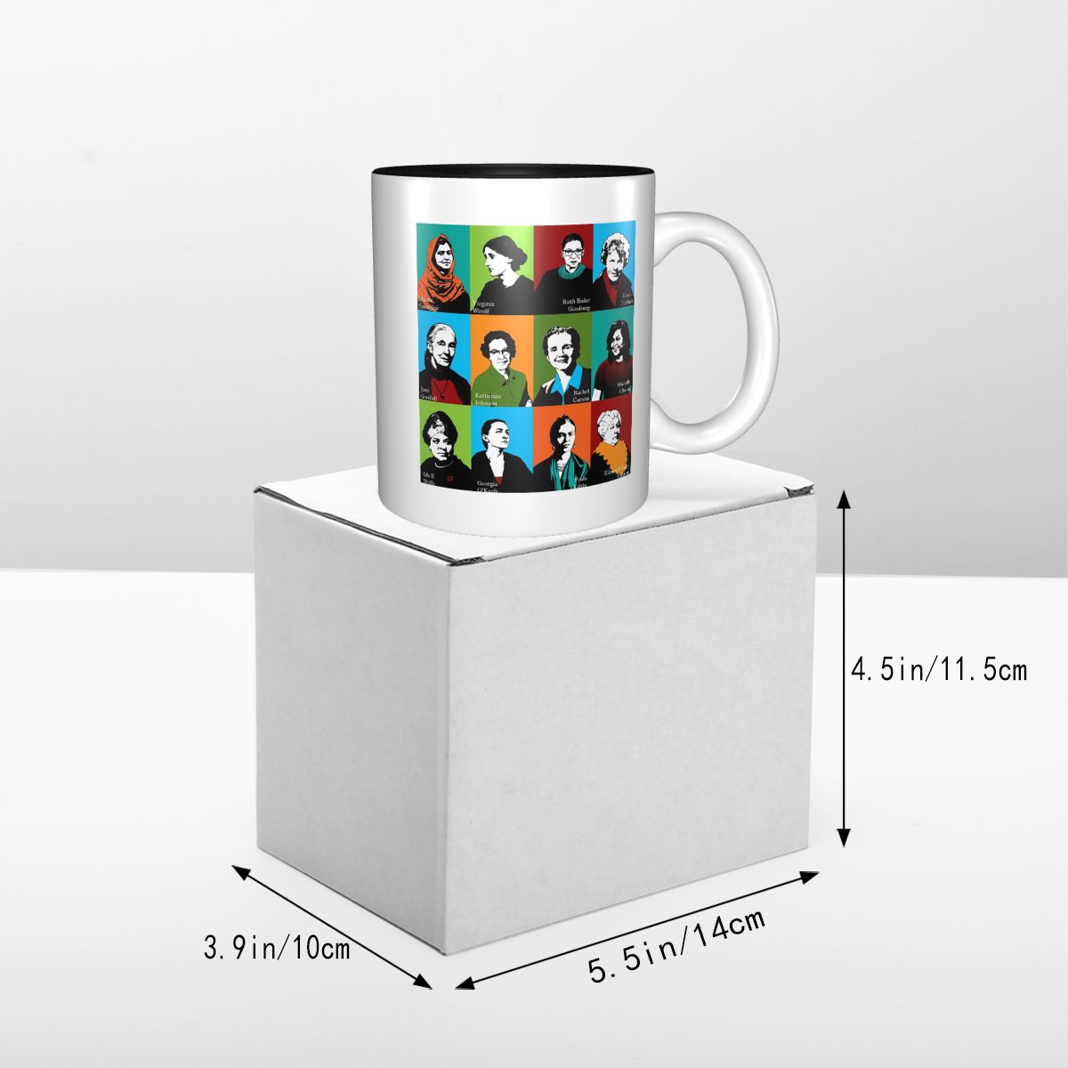 Feminist Icons Mug Funny Ceram - Coffee Tea Icon ulasan dan harga