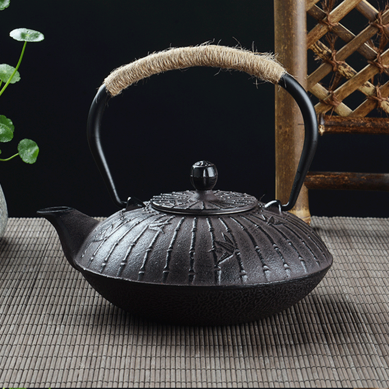 Retro 900ml Cast Iron Teapot J - Cast Iron Teapot ulasan dan harga