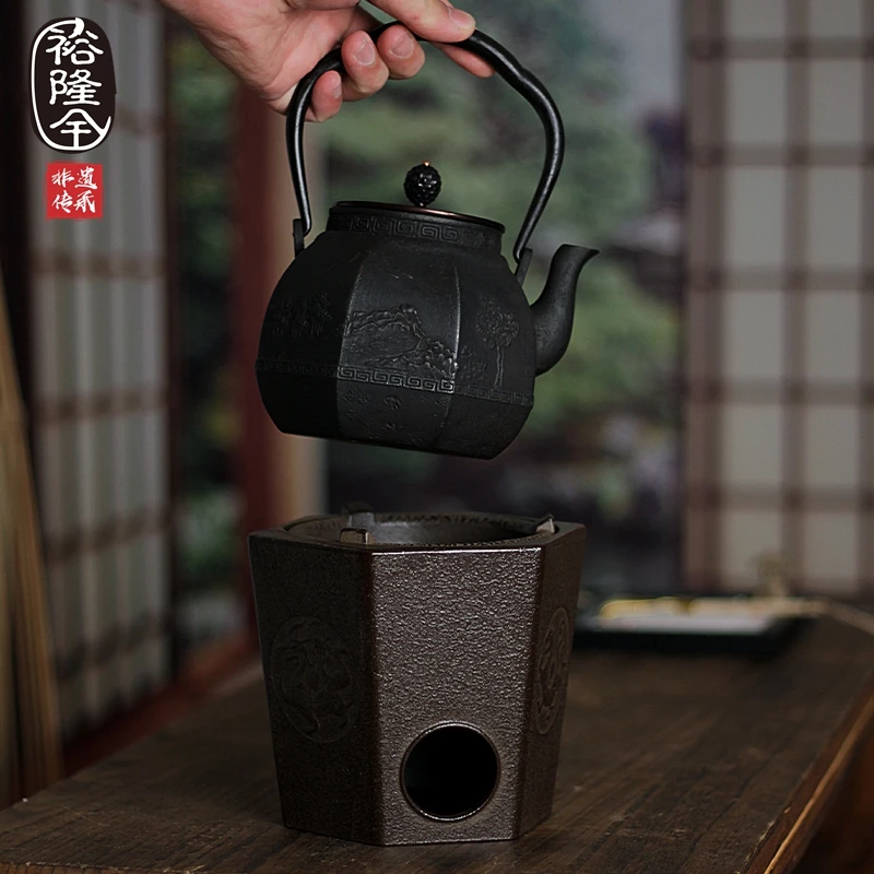 Cast iron Teapot warmer Stove  - Cast Iron Teapot ulasan dan harga