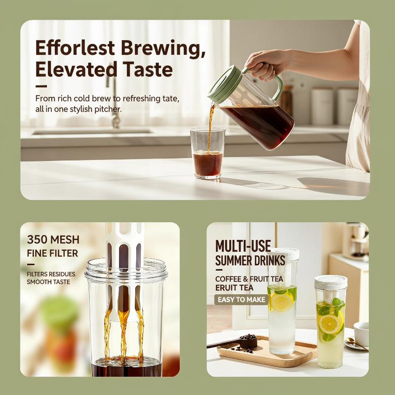 1L Manual Cold Brew Coffee Mak - Cold Brew Bottle ulasan dan harga