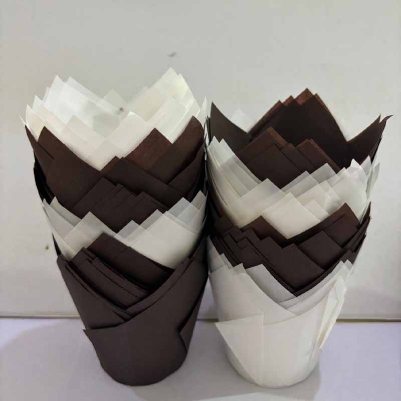 50Pcs/100Pcs/200Pcs Tulip Cake - Mug Tea Coffee ulasan dan harga