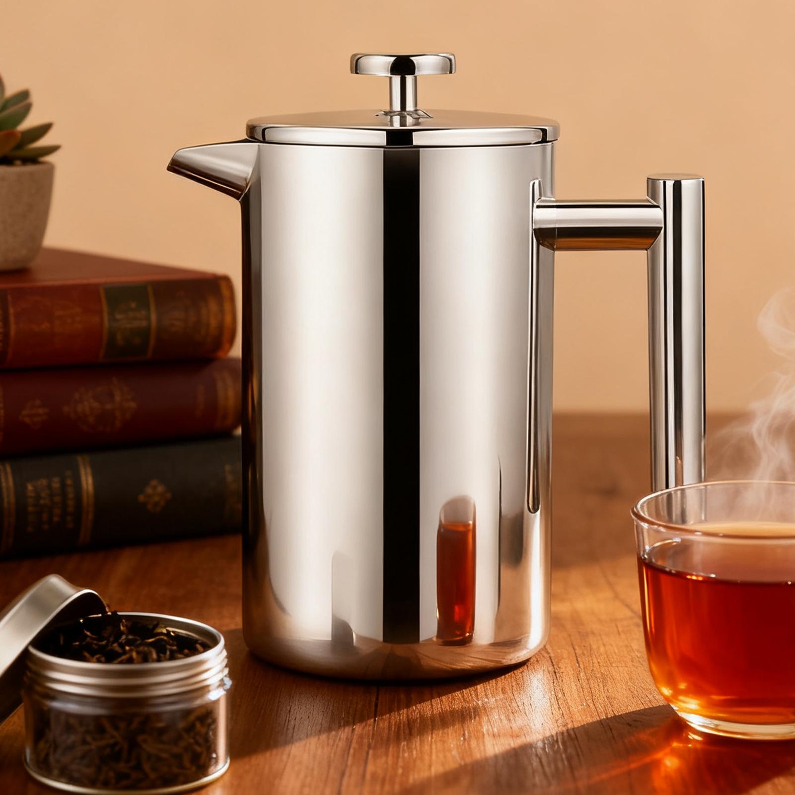 Coffee Press Pot Filter System - Coffee Tea Pot ulasan dan harga