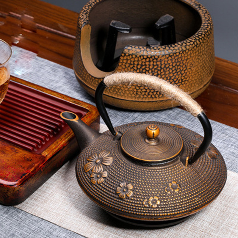 Cast Iron Pear Blossom Bamboo  - Cast Iron Teapot ulasan dan harga