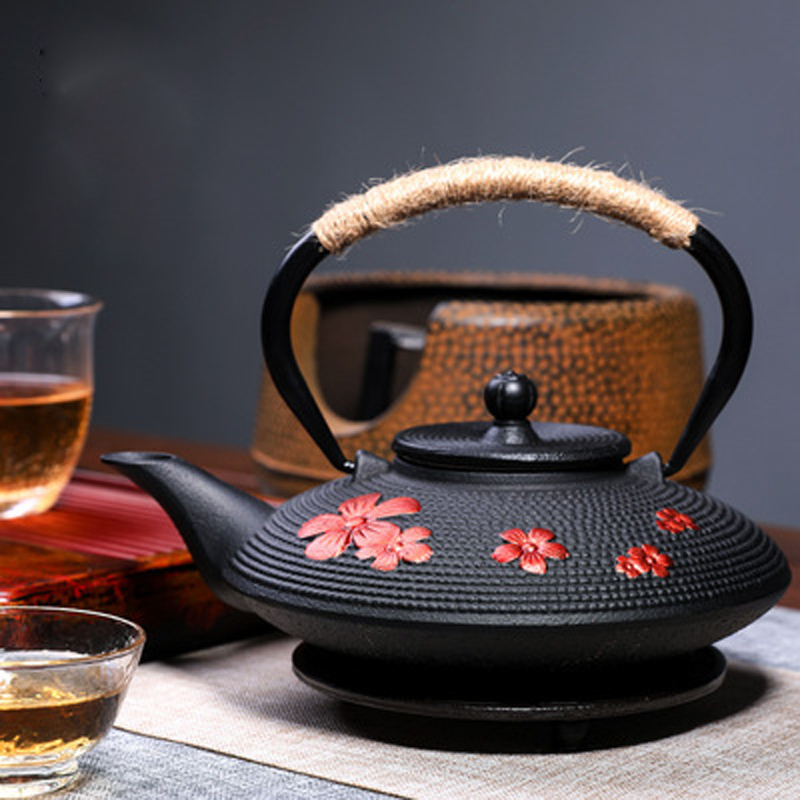 Cast Iron Pear Blossom Bamboo  - Cast Iron Teapot ulasan dan harga