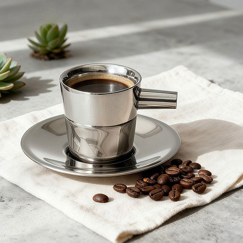 2 pack Stainless Steel Coffee  - Mug Tea Coffee ulasan dan harga