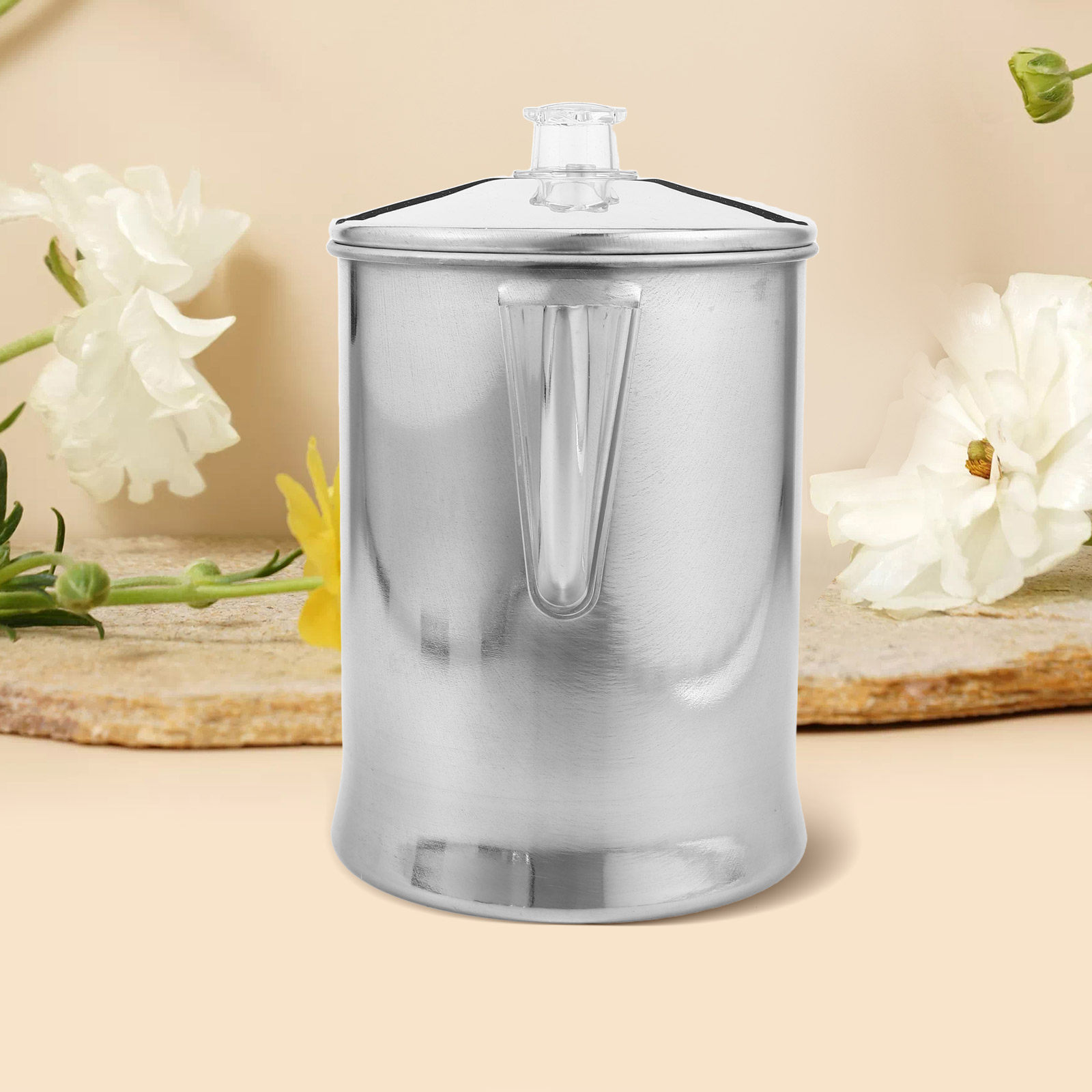 1.8L Aluminum Camping Coffee P - Coffee Tea Pot ulasan dan harga