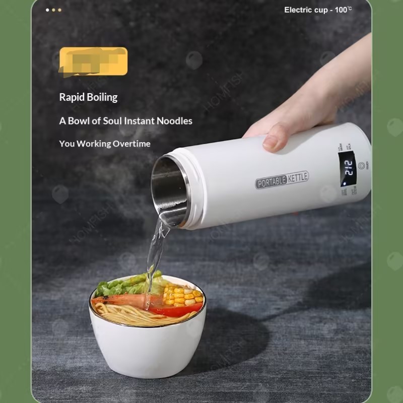 450ML Electric Kettles Portabl - Coffee Tea Menu ulasan dan harga