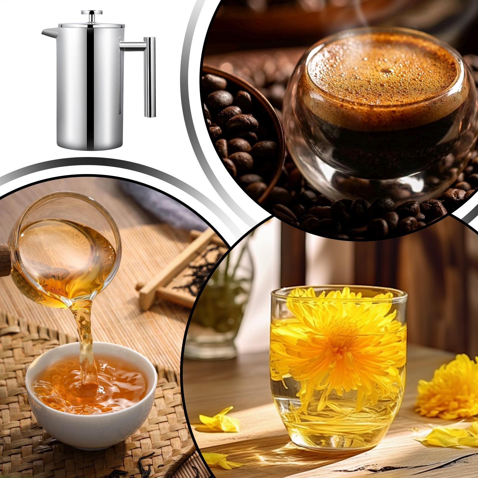 Coffee Maker Press Pot Non-Sli - Coffee Tea Pot ulasan dan harga