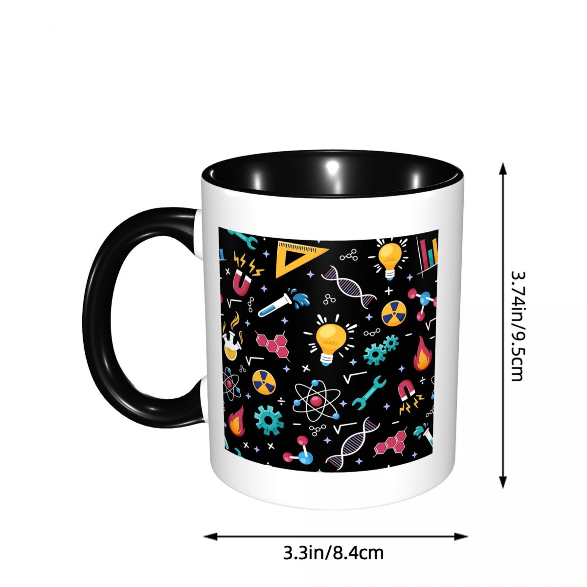 STEM Icons Pattern Science Eng - Coffee Tea Icon ulasan dan harga