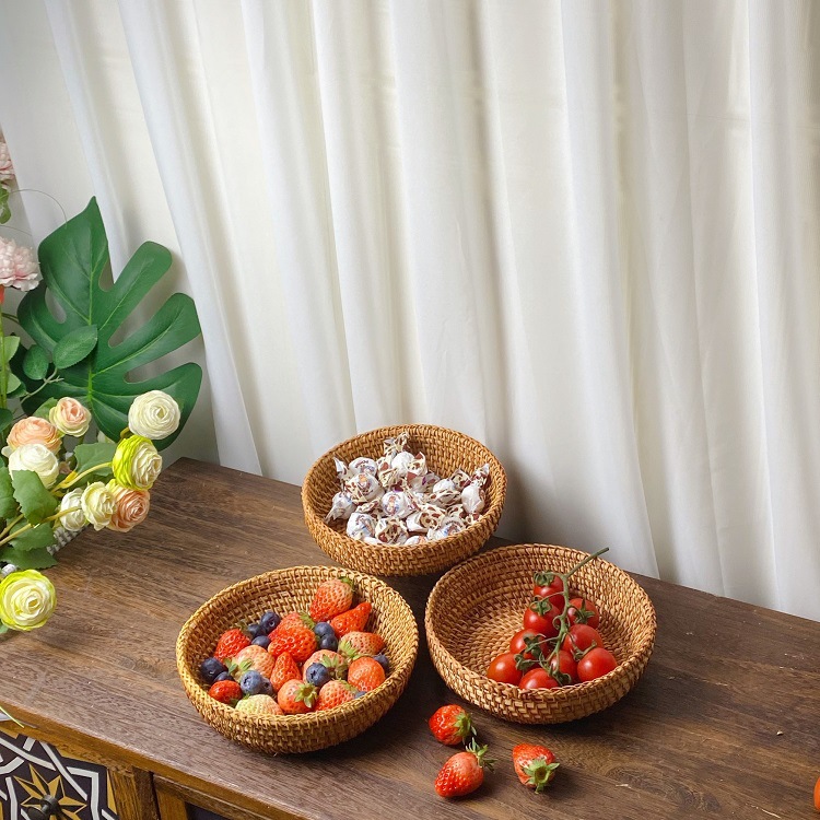 Vietnam Rattan Fruit Basket Te - Vietnam Coffee Tea ulasan dan harga