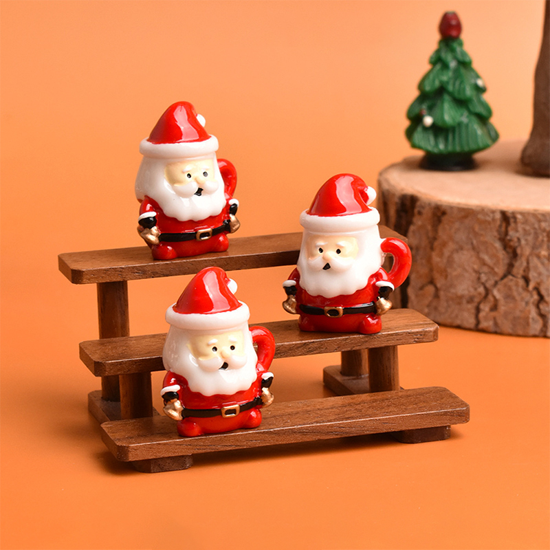 Mini Santa Teacup Ornament - R - Mug Tea Coffee ulasan dan harga